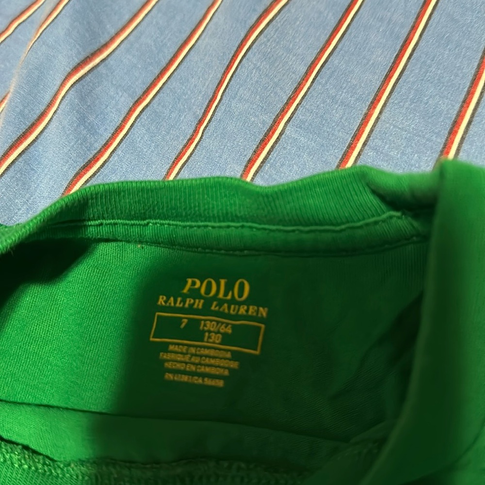 Size 7 polo t shirt